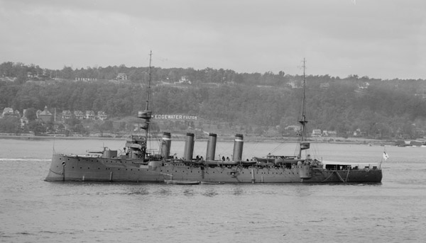 HMS Argyll in calmer conditions