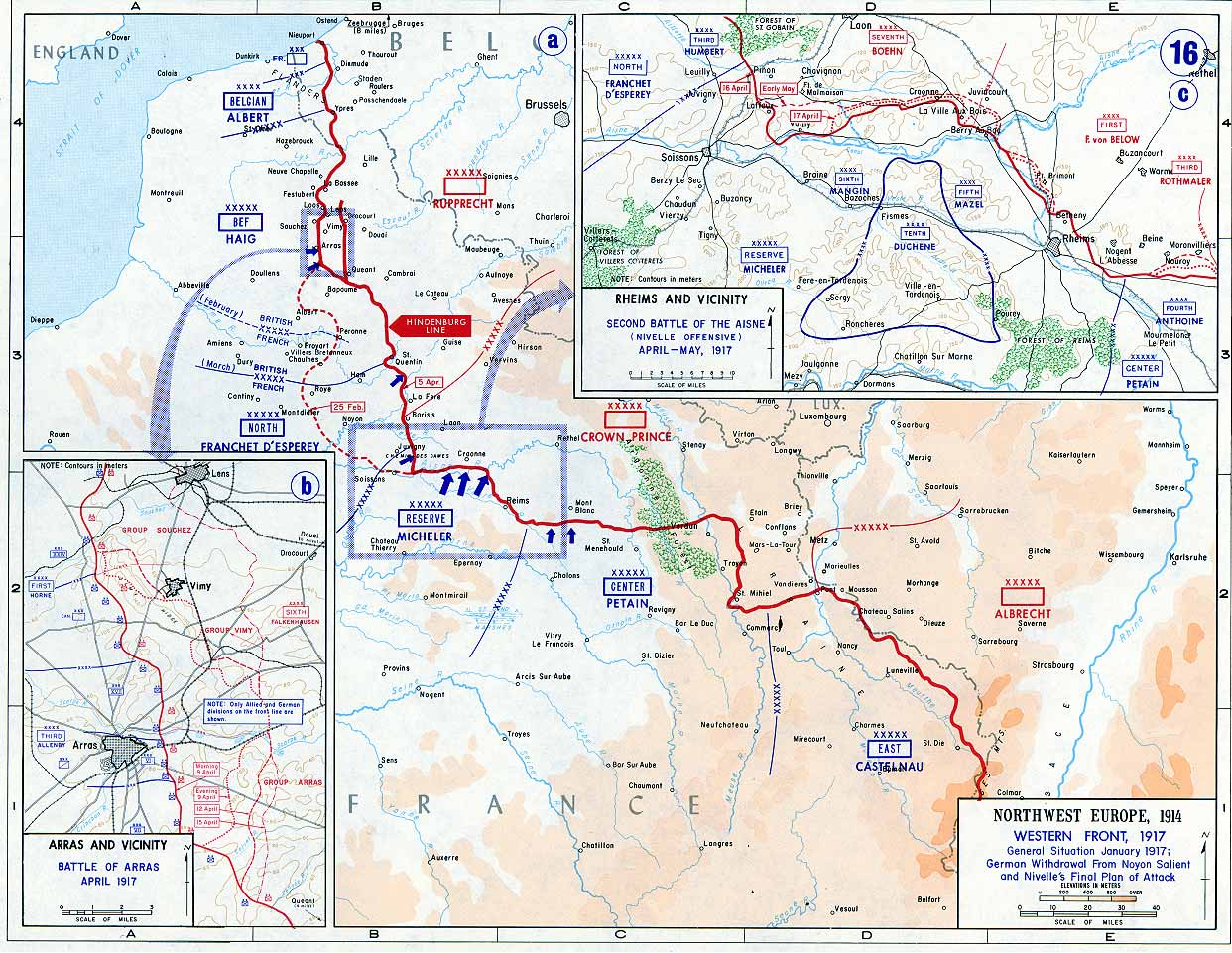 Western Front in 1917