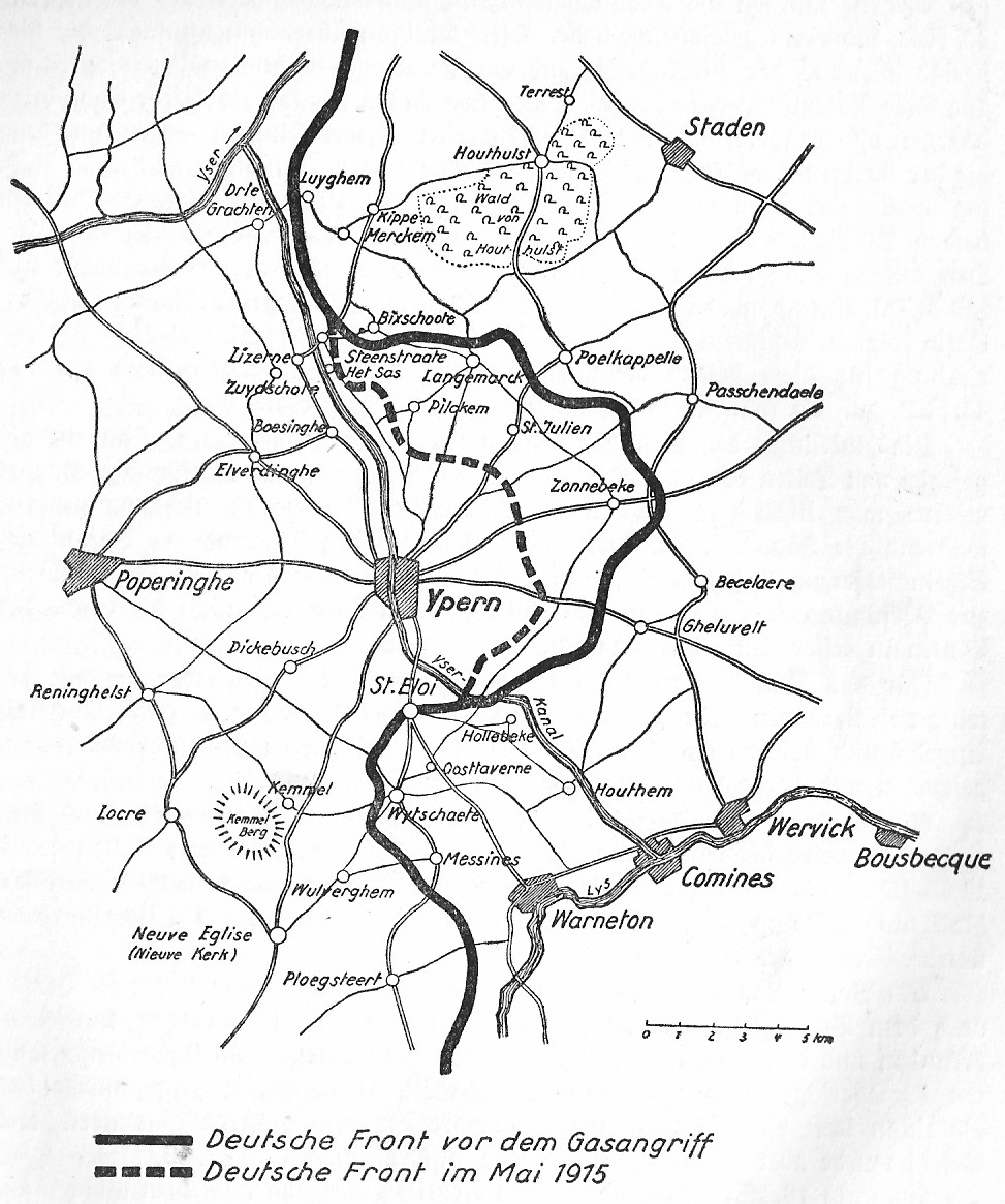 New Allied Front Line