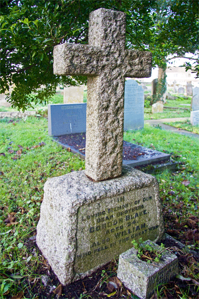 William Robert Blake gravestone 2
