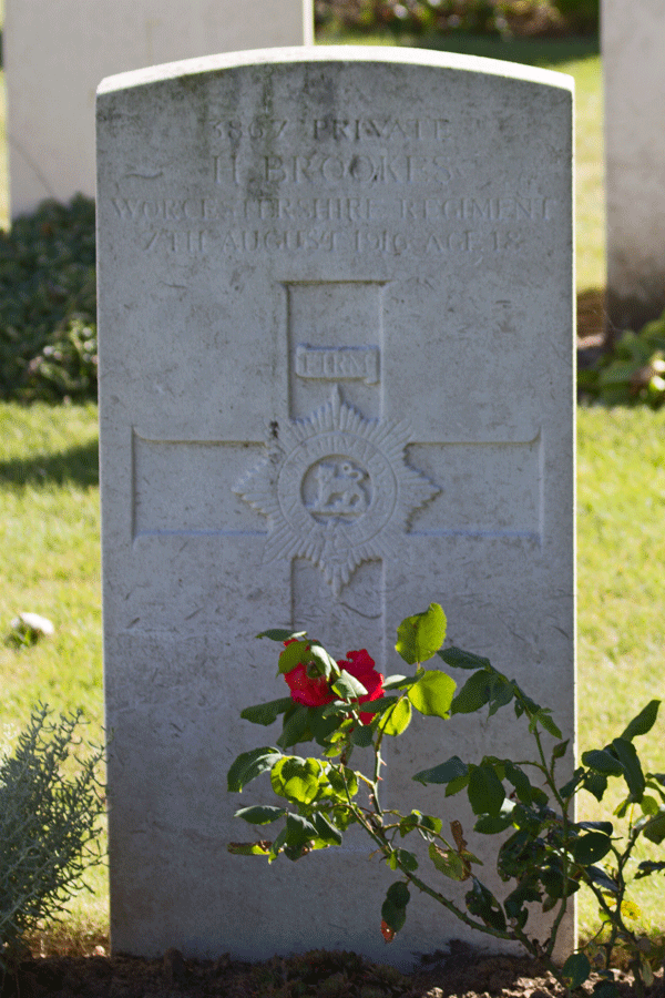 Herbert Brookes Gravestone