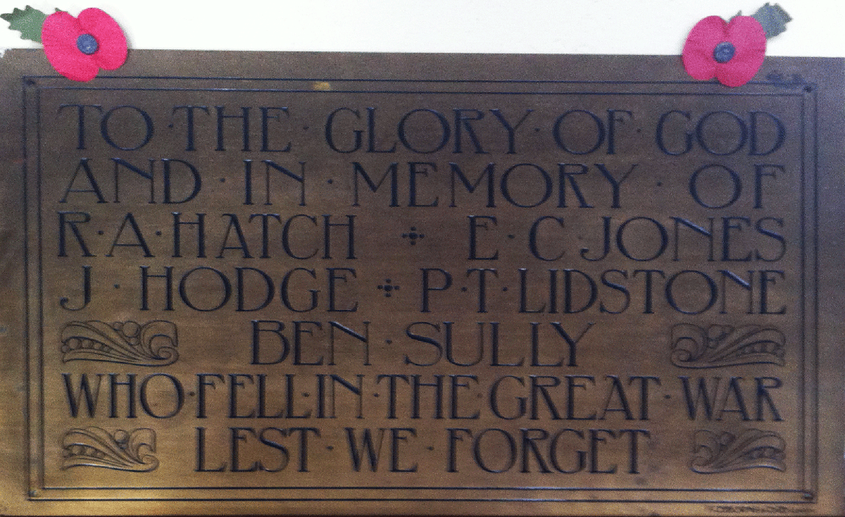 St Petrox Memorial Board