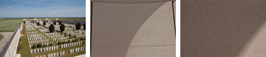 John Alexander Dobson Cooper Tyne Cot Memorial