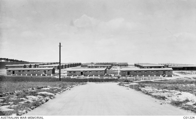 Parkhouse Australian Army Service Corps Depot on Salisbury Plain