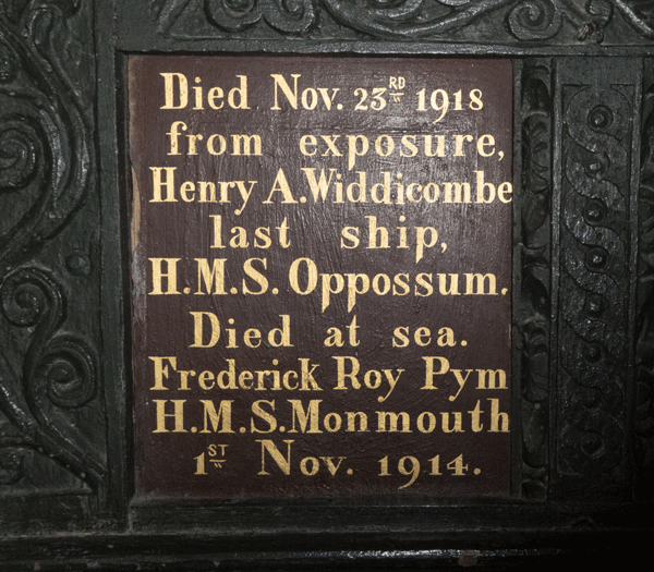 St Petrox Memorial Board