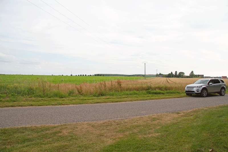 Position of Porter and Stout trenches