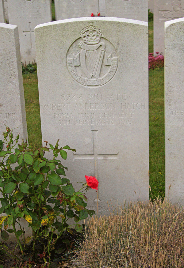 Robert Anderson Hatch gravestone