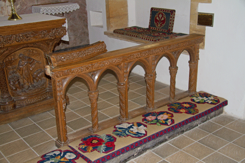 Altar Rails at St Peter's Church Stoke Fleming