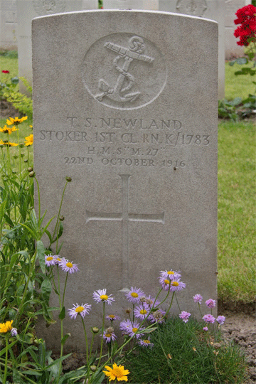 Thomas Samuel Newland Gravestone